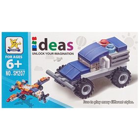 Дитячий конструктор "Поліцейський автомобіль" 2 в 1 SM207B-6