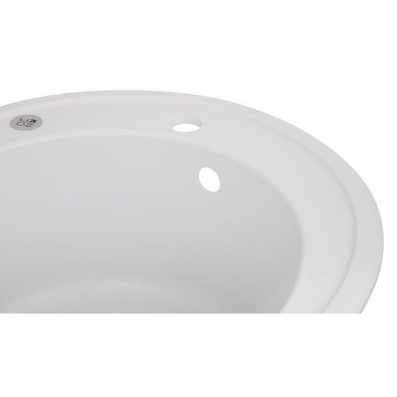 Кухонна мийка Lidz D510/200 WHI-01 (LIDZWHI01D510200) | Зображення 4