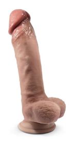 Фалоімітатор SilexD Tomas Premium Real Skin Flesh (9in MODEL 1) (надірване паковання!!!) Sex Aura