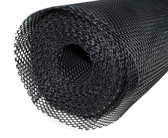 Сетка садовая 6*8 2м*30м от кротов пластиковая чёрная Сота | Зображення 1