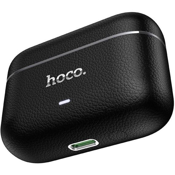 Бездротові TWS навушники Hoco EQ35 Rhyme ANC+ENC (App) Black | Зображення 1