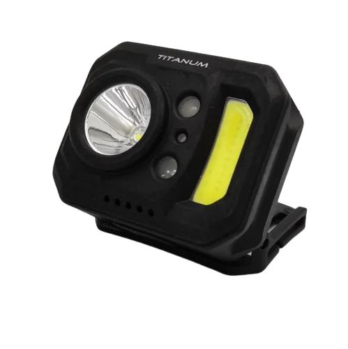 Ліхтарик LED налобний 250Lm 6500К чорний TLF-H05 Titanum | Зображення 5