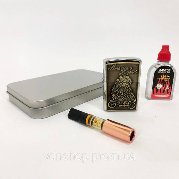 Оригинальная зажигалка в подарок N5, Стильная зажигалка в подарок Бензиновая PK-77 | Зображення 8