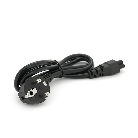 Кабель питания Schuko PC-186 CEE7/17-IEC C5.1.2M,0.75mm,для ноутбука,OEM Q25/300 | Зображення 1