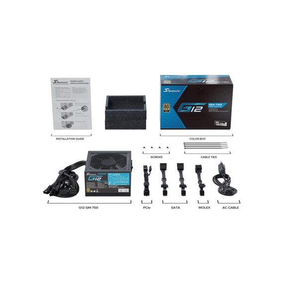 Блок живлення Seasonic 750W (SSR G12 GM-750) | Зображення 5
