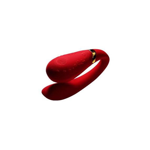 Смартвибратор для пар Zalo — Fanfan Bright Red Sex Aura | Зображення 1