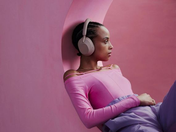 Наушники Over-ear Sony WH-1000XM5 BT 5.2 WH1000XM5P.CE7 | Зображення 1