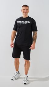 Футболка з принтом чоловіча GENUA G01222-0007 2XL Чорний shop (2000999390555)