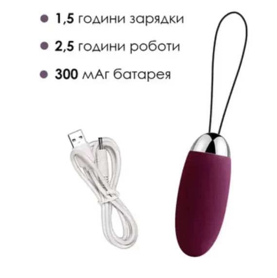 Віброяйце з пультом керування svakom elva viole | Зображення 2