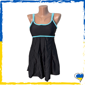 Купальник жіночий чорний M | L