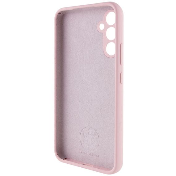 Чехол Silicone Cover Lakshmi Full Camera (AAA) для Samsung Galaxy S24 FE Розовый / Pink Sand | Зображення 3