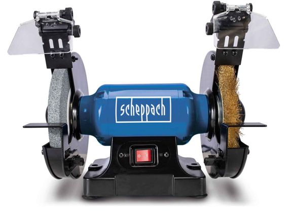 Верстат точильно-полірувальний Scheppach SM200LB (500 Вт, 200 мм, 2950 об/хв, 12.5 кг) | Зображення 1