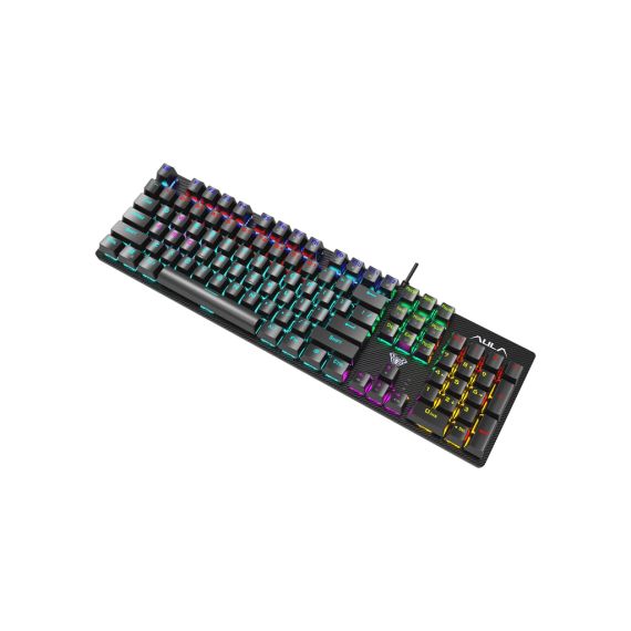 Клавіатура Aula S2022 KRGD Blue Hot-Swap USB UA Black (6948391202235) | Зображення 3