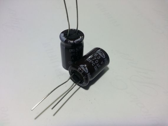 470mkf - 63v  RD 13*20  SAMWHA, 105°C конденсатор електролітичний | Зображення 5