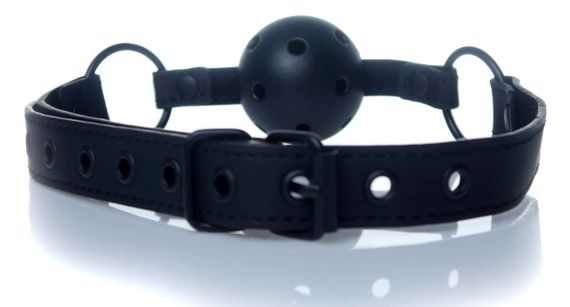 Кляп Fetish Boss Series - Ball Gag rubber Black 3, BS6100035 Sex Aura | Зображення 3