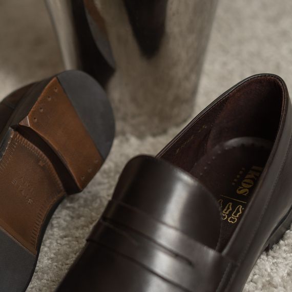 Пенні лофери Ікос коричневі 41 розмір | Зображення 3