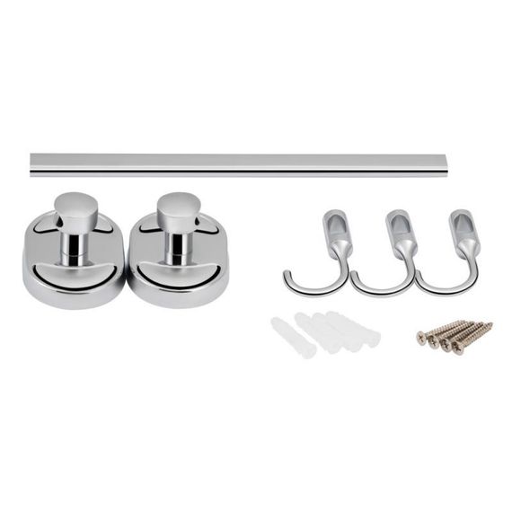 Держатель Lidz Oreo 0803 3 крючка LDORE0803CRM22174 Chrome | Зображення 4