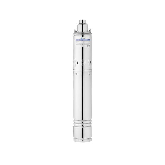 Насос глибинний шнековий Agua 4S QGD2,4-130-0,75 Hmax 130 м Qmax 40 л/хв P 750 Вт з вбудованим конденсатором