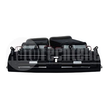 Дефлектор воздушный передний в сборе BMW 5 F10/F11 09-17 (хром/чёрный), AutoTechteile, 700 6436, 700 6435