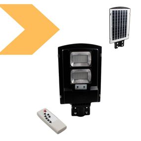 Фонар на стовп з сонячною панеллю XPRO W789A-3 чорний (43787-W789A-3_416)