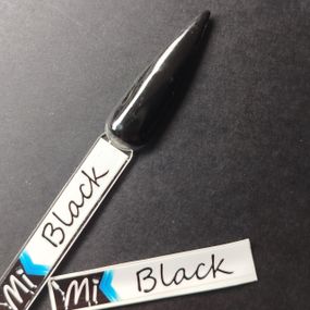 Наліпка на тіпсу (палітру) для гель-лаку Mi Black (9 x 55 мм)