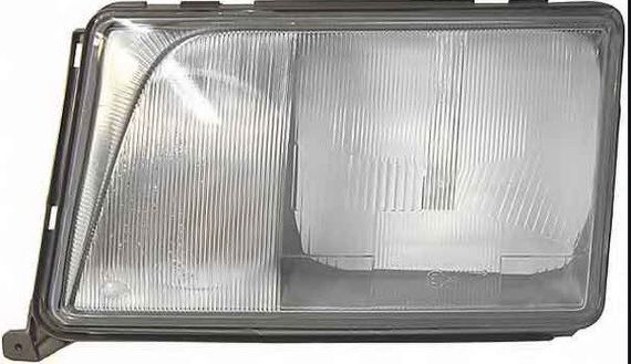 Скло фари, ліве Mercedes Benz W124 93-95, 1248208559