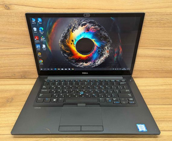 Ультрабук Dell Latitude 7480 / 14" (2560x1440) IPS Touch / Intel Core i7-6600U (2 (4) ядра по 2.6 - 3.4 GHz) / 8 GB DDR4 / 256 GB SSD / Intel HD Graphics 520 / WebCam / Windows 10 б/у + Подарок Беспроводная мышь / USB | Зображення 1