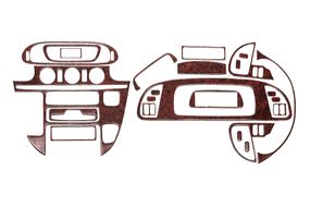 (cdi, 2000-2006) Накладки на панель (Meric) чорний рояль для Mercedes Sprinter 1995-2006 рр.