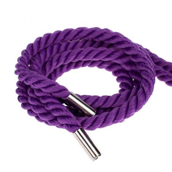 Мотузка для бондажу Premium Silky 5M, Purple sexstyle | Зображення 1