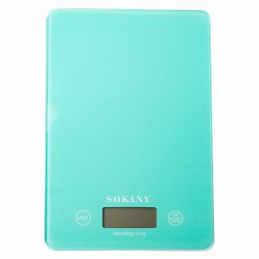 Кухонные весы Sokany SK-19027M электронные  до 5 кг мятные