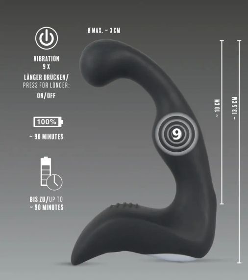 Масажер простати ПОВСТАНЕЦЬ Sex Aura | Зображення 3