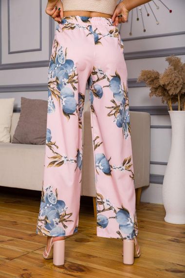Брюки женские  цвет розовый 172R073 | Зображення 4