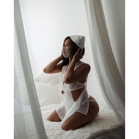 Костюм медсестри сексуальний UPKO, розмір One Size | Зображення 6