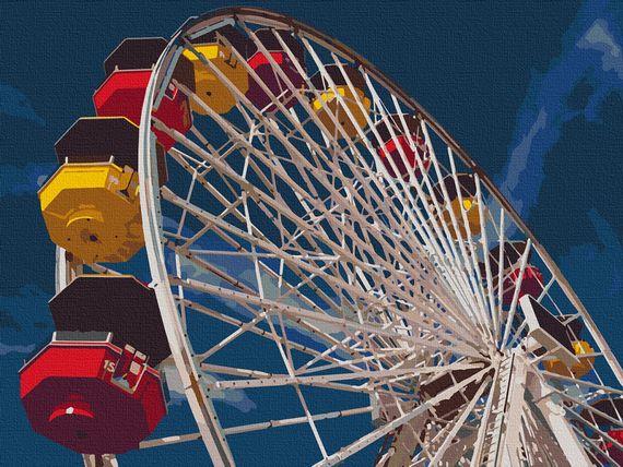 Картина за номерами. Art Craft "Колесо огляду" 40 * 50 см 11204-AC