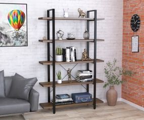 Стеллаж Loft Design Сингл-5-120 орех-модена