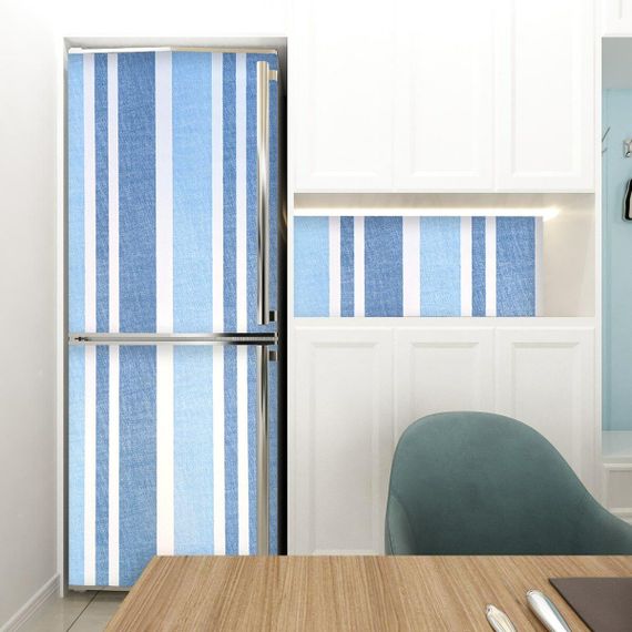 Самоклеюча плівка 0,45х10м х 0,07мм Небесно-блакитна SW-00001216 | Зображення 4