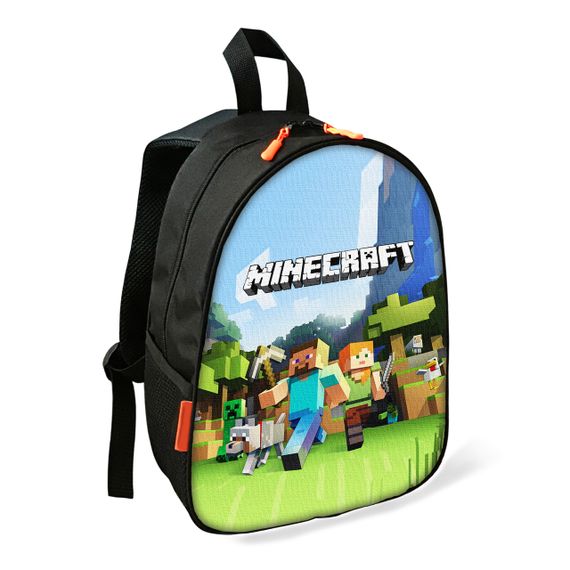 Рюкзак Minecraft Стив и Алекс детский школьный/городской 34х27х13 см для мальчика (02416)