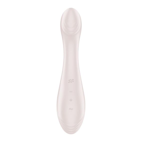 Вібратор для точки G Satisfyer G-Force Beige, 10 режимів + 5 рівнів інтенсивності Sex Aura | Зображення 1