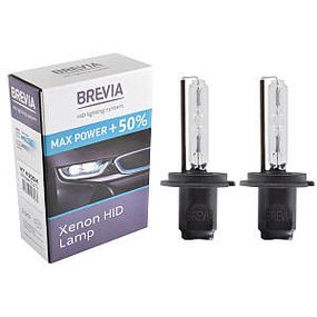 12743MP BREVIA Автолампа H7 +50%,4300K,85V,35W PX26d KET, (2шт.) XENON