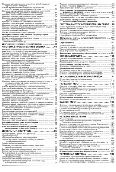 VW Passat / Variant 1988-1996. Посібник з ремонту та експлуатації. Книга | Зображення 8