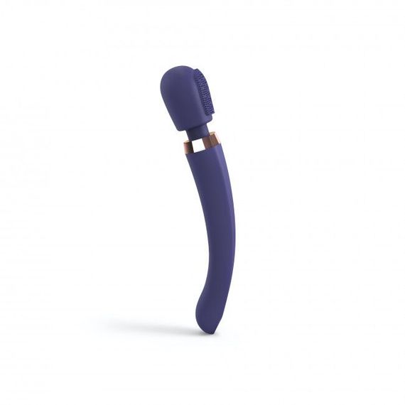 Вібромасажер з силіконовою щіточкою Love to Love Brush Crush – Midnight Indigo