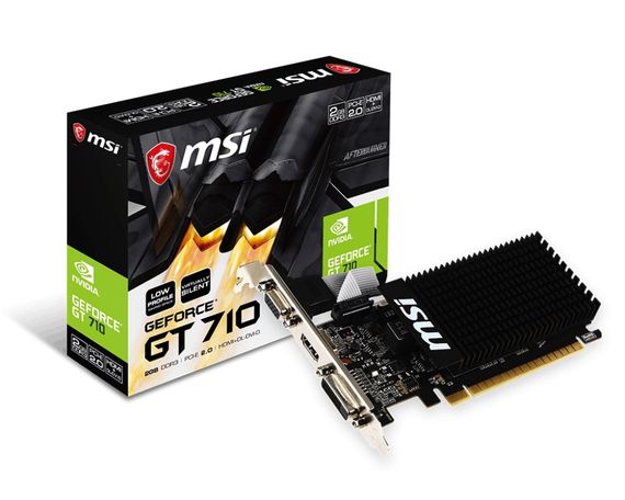 Видеокарта MSI GeForce GT 710 2GB GDDR3 LP 912-V809-3814 | Зображення 3