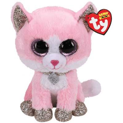 Мягкая игрушка Ty Beanie Boo's Кот Fiona 25 см (36489)