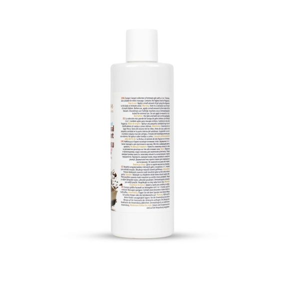 2в1 лубрикант та масажний гель - MyLove Aroma Series Intim&Massage Tiramisu, 300 мл Sex Aura | Зображення 4