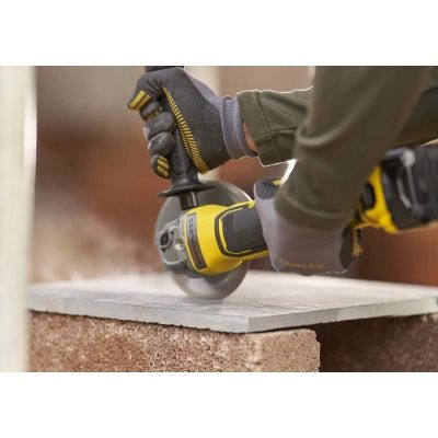 Шлифовальная машина Stanley FatMax, Li-Ion 18V, 9000 об/мин, d=125 мм, 2.66кг (без АКБ и ЗУ) (SFMCG700B) | Зображення 3