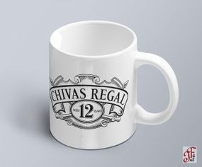 Чашка  з принтом логотипу Chivas Regal