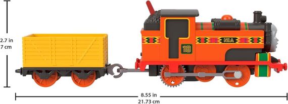 Класичний моторизований поїзд Нія із ювілейної серії до 80-річчя Thomas & Friends Оригінал Fisher-Price | Зображення 2