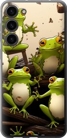 Чехол на Samsung Galaxy S23 Plus Жабки "5656u-2905-17620"