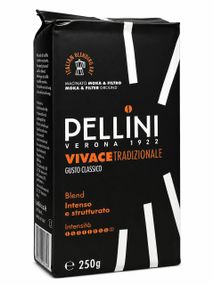 Кофе молотый Pellini Espresso №42 в пачке 250 г, Смесь робуста арабика