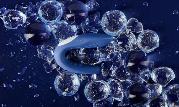 Вібратор для пар Satisfyer Double Whale з двома моторчиками Sex Aura | Зображення 4